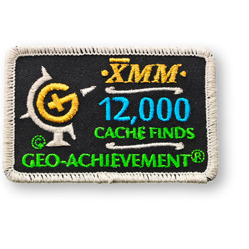 Patch 12,000 Finds Geo-Achievement Patch 12,000 Finds Geo-Achievement