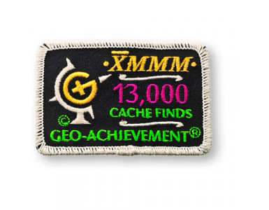 Patch 13,000 Finds Geo-Achievement