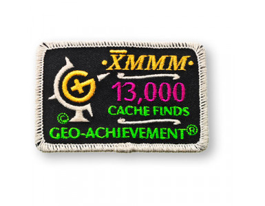 Patch 13,000 Finds Geo-Achievement Patch 13,000 Finds Geo-Achievement