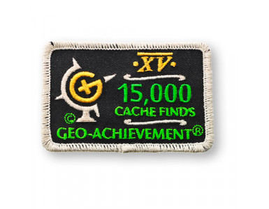 Patch 15,000 Finds Geo-Achievement
