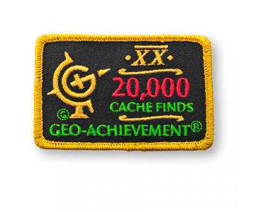 Patch 20,000 Finds Geo-Achievement