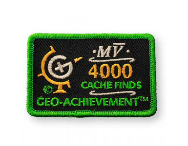 Patch 4,000 Finds Geo-Achievement Patch 4,000 Finds Geo-Achievement