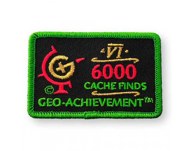 Patch 6,000 Finds Geo-Achievement Patch 6,000 Finds Geo-Achievement