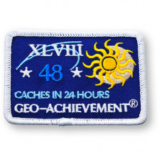 Patch 24 Hours 48 Caches Geo-Achievement Patch 24 Hours 48 Caches Geo-Achievement