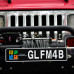 Geocaching License Plate - Europe size Geocaching License Plate - Europe size
