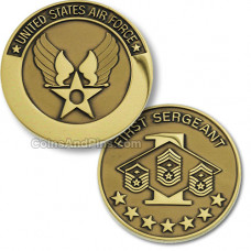Air Force 1st Sgt coin