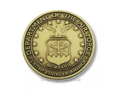 Air Force seal medallion 1.5 inch