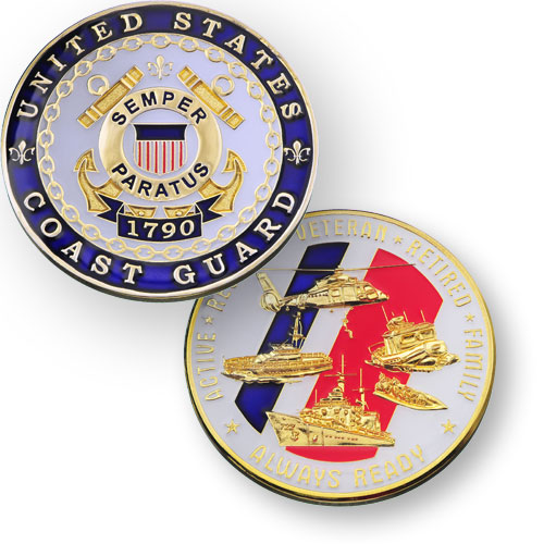 Coast Guard Geocoin Coast Guard Geocoin
