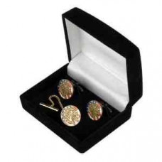 Fire and Rescue Cufflinks and Tie-Tack Set