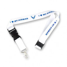 I Love My Airman Lanyard
