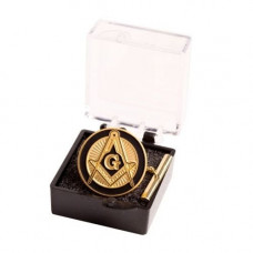 Freemason Tie-Tack With Plastic Case