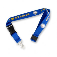 I Love My Sailor Lanyard