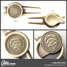 Police Golf Divot Tool and Ball Markers