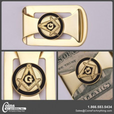 Freemason Money Clip