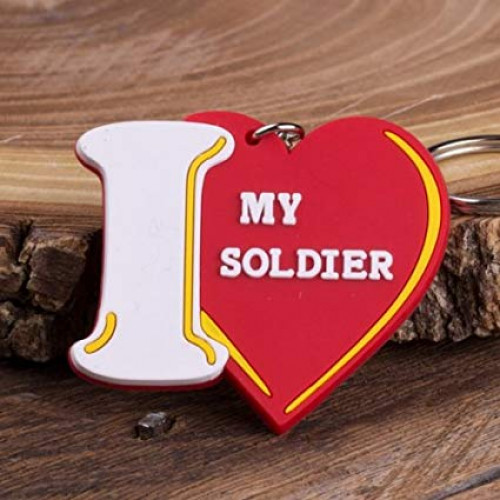 I Love My Soldier Keychain I Love My Soldier Keychain