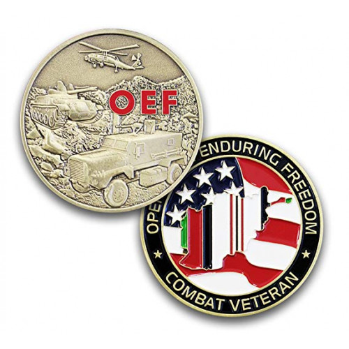 Operation Enduring Freedom OEF Challenge Coin Operation Enduring Freedom OEF Challenge Coin