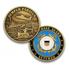 Coast Guard Veteran Challenge Coin