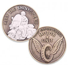 Law Enforcement Motorcycle Unit Challenge Coin