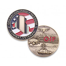 Operation Iraqi Freedom OIF Veteran Challenge Coin