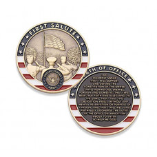 Army First Salute Challenge Coin