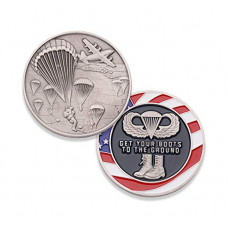 Paratrooper Challenge Coin