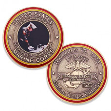 Marine Corps 2018 Birthday Challenge Coin