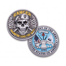 Army Rangers Challenge Coin