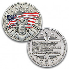 AH-64D Apache Helicopter Aircraft Challenge Coin