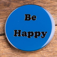 Be Happy Coin - Blue