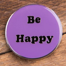 Be Happy Coin - Purple