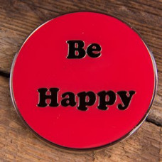 Be Happy Coin - Red