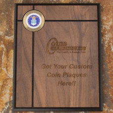 Air Force Challenge Coin Plaque