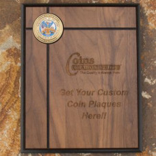 Army Challenge Coin Plaque
