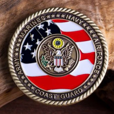 Armed Forces Memorial Challenge Coin