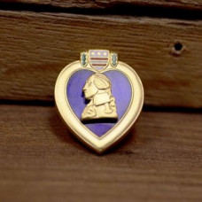 Purple Heart Lapel Pin - Big