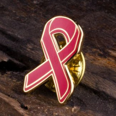 Red Ribbon Lapel Pin