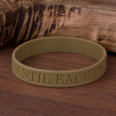 Olive Green Until Each One is Home Support Wrist Band