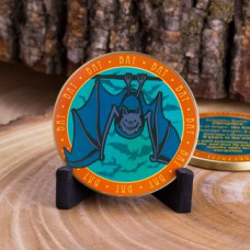 Bat Wildlife Challenge Coin