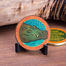 Crocodile Wildlife Challenge Coin