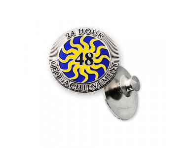 Pin 24 Hours 48 Caches Geo-Achievement Pin 24 Hours 48 Caches Geo-Achievement