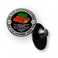Geo-Achievement Pin 500 Hides