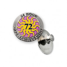 Pin 24 Hours 72 Caches Geo-Achievement Pin 24 Hours 72 Caches Geo-Achievement