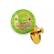 Geo-Achievement Pin 1000 Finds