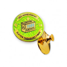 Geo-Achievement Pin 11000 Finds