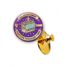 Geo-Achievement Pin 13000 Finds