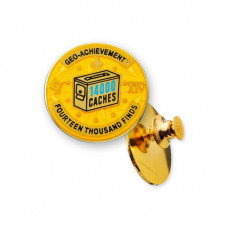 Geo-Achievement Pin 14000 Finds
