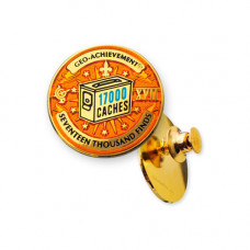Geo-Achievement Pin 17000 Finds
