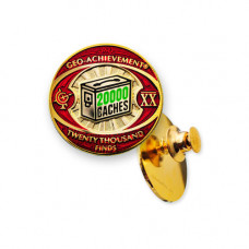Geo-Achievement Pin 20000 Finds
