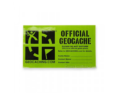 Geocache medium sticker