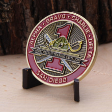 1st Recruit Training Battalion San Diego Challenge Coin